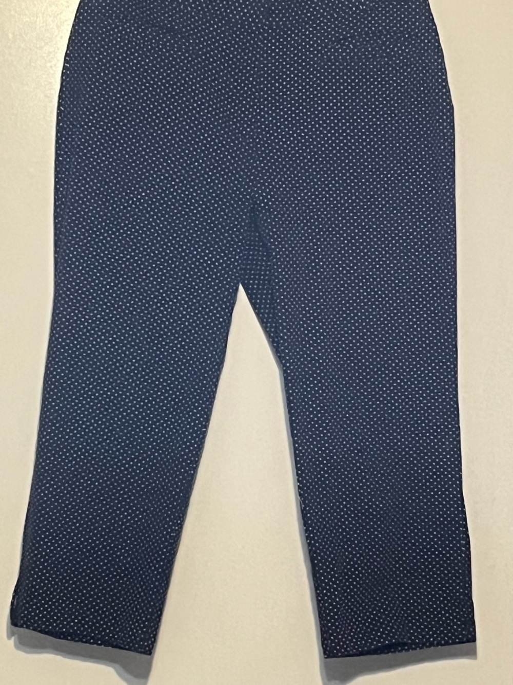 Navy Dot Print Women’s Pants